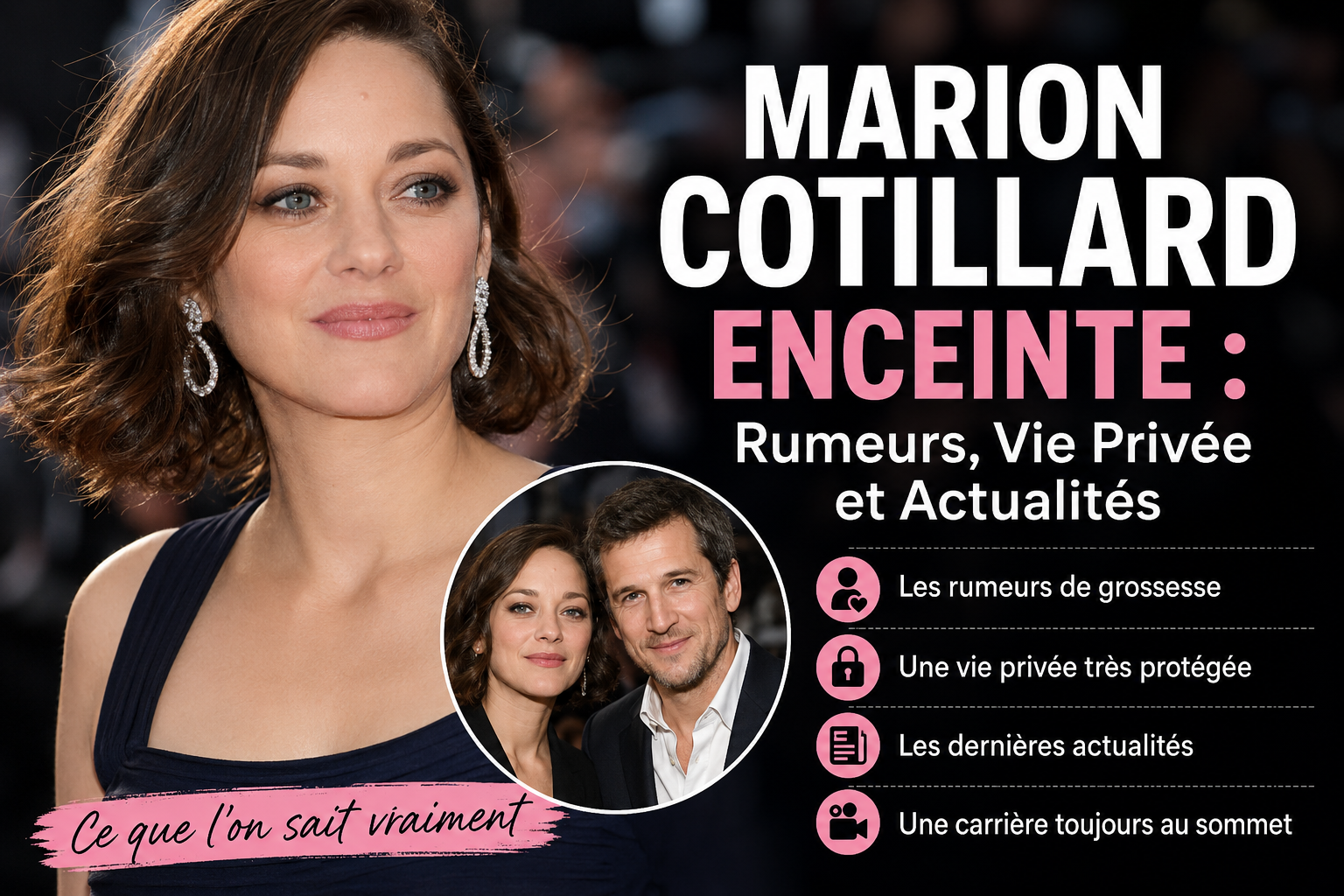 marion cotillard enceinte