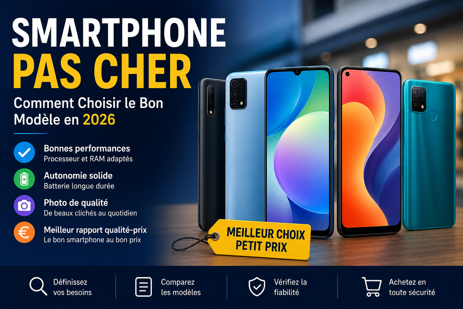 smartphone pas cher
