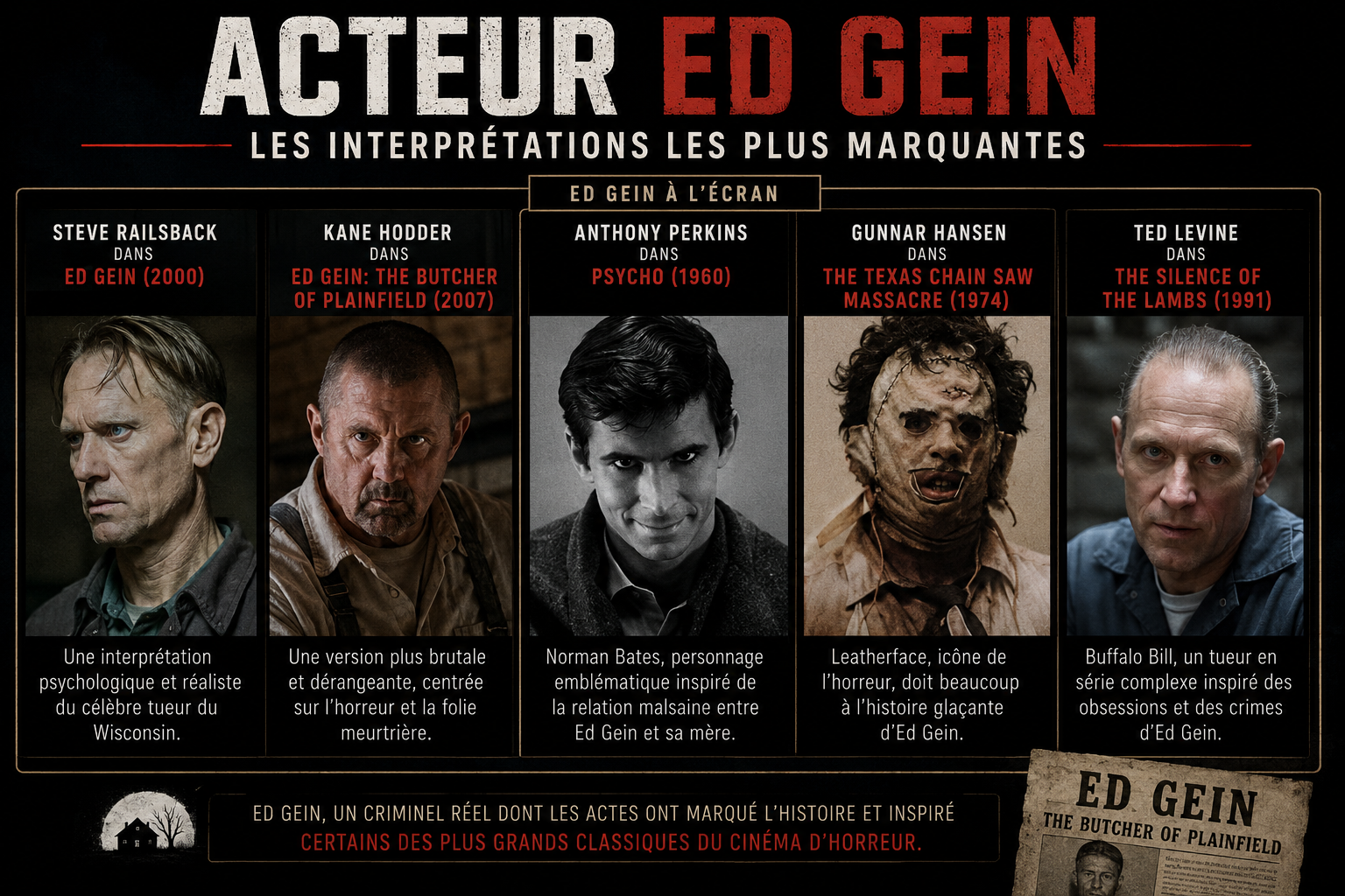 acteur ed gein