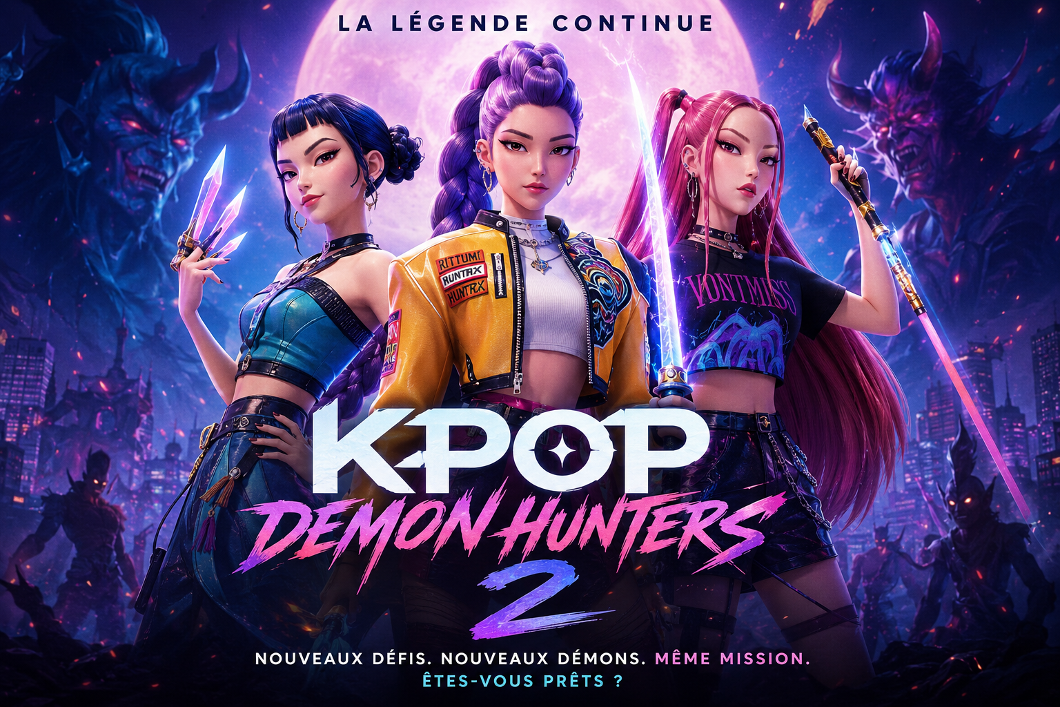 kpop demon hunters 2