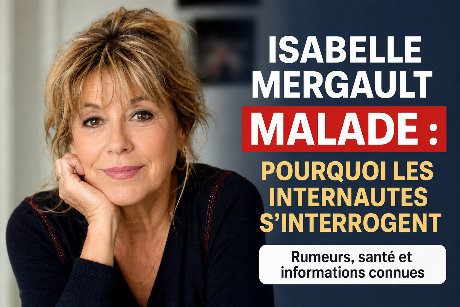 isabelle mergault malade