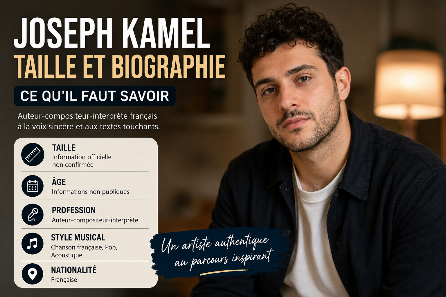 joseph kamel taille