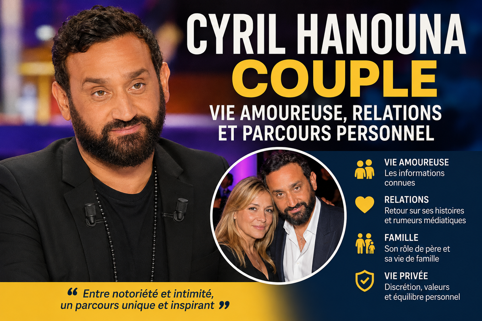 cyril hanouna couple